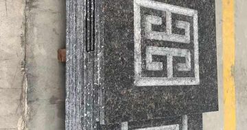 白银英国棕回纹雕刻版