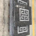 白银英国棕回纹雕刻版