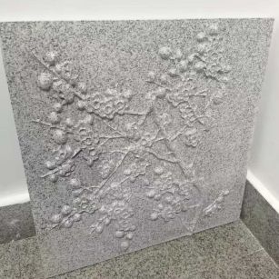 白银芝麻白雕刻版，异形定制