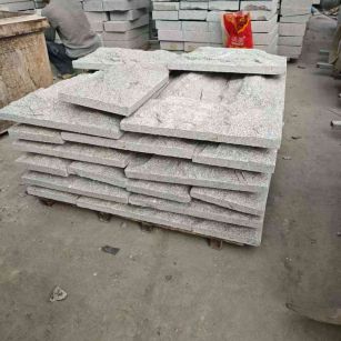 白银芝麻白蘑菇石，自然面