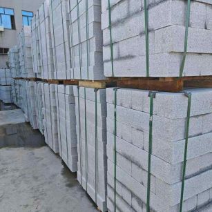 白银芝麻白路牙石，路侧石