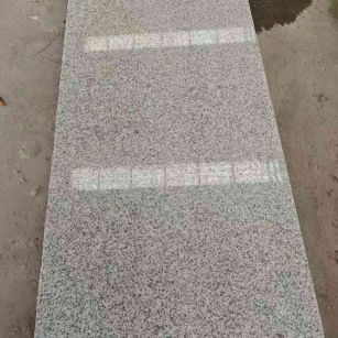 白银芝麻白光面毛板