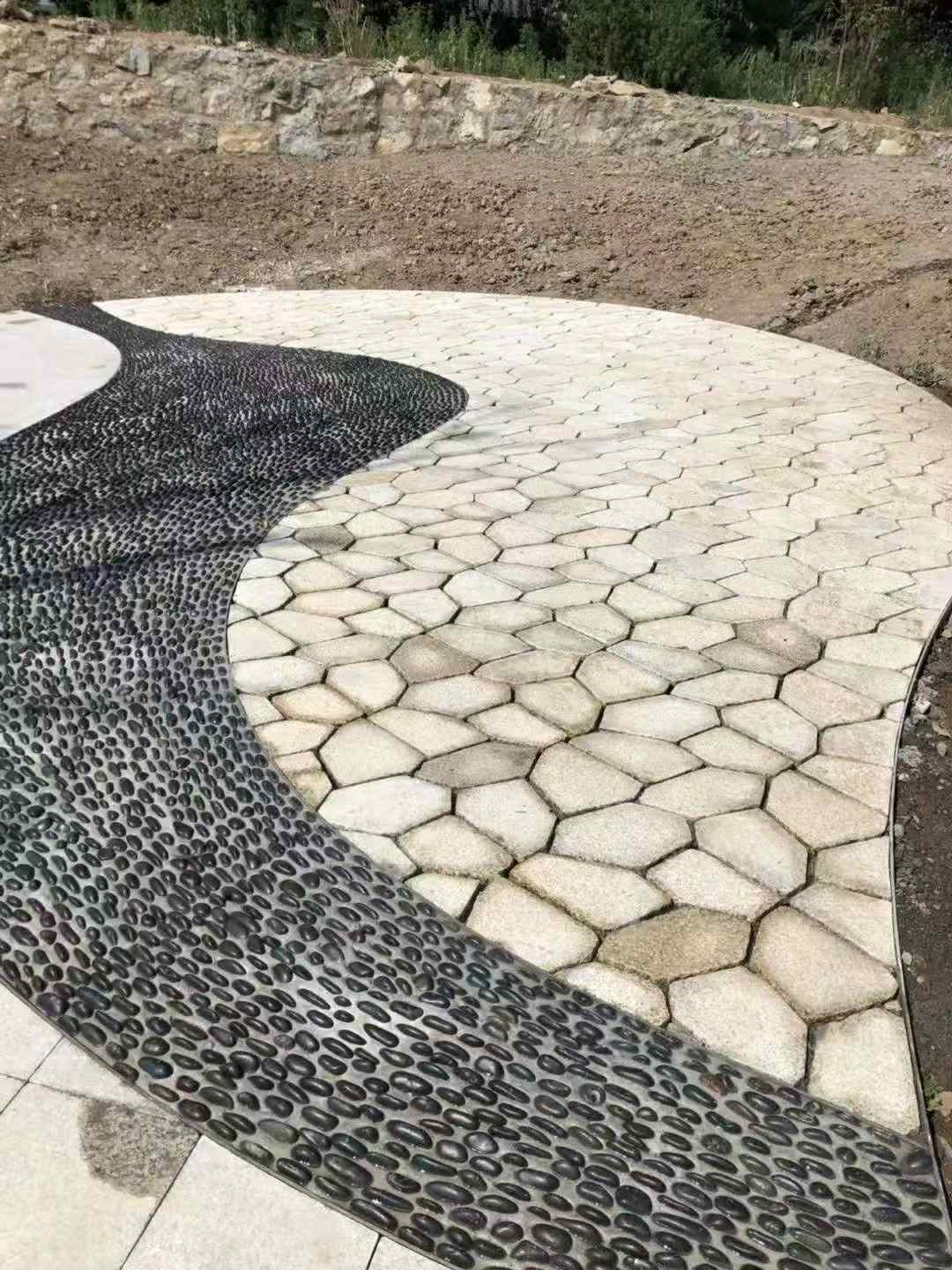 白银冰裂纹 碎拼