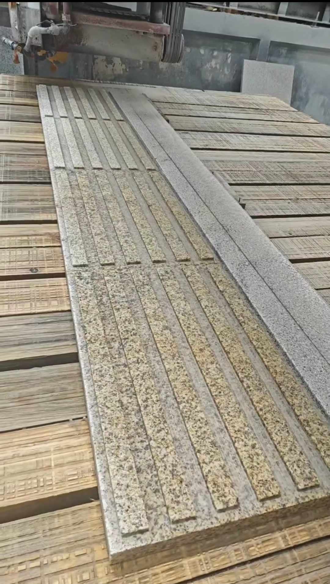 白银黄金麻盲道石 盲条